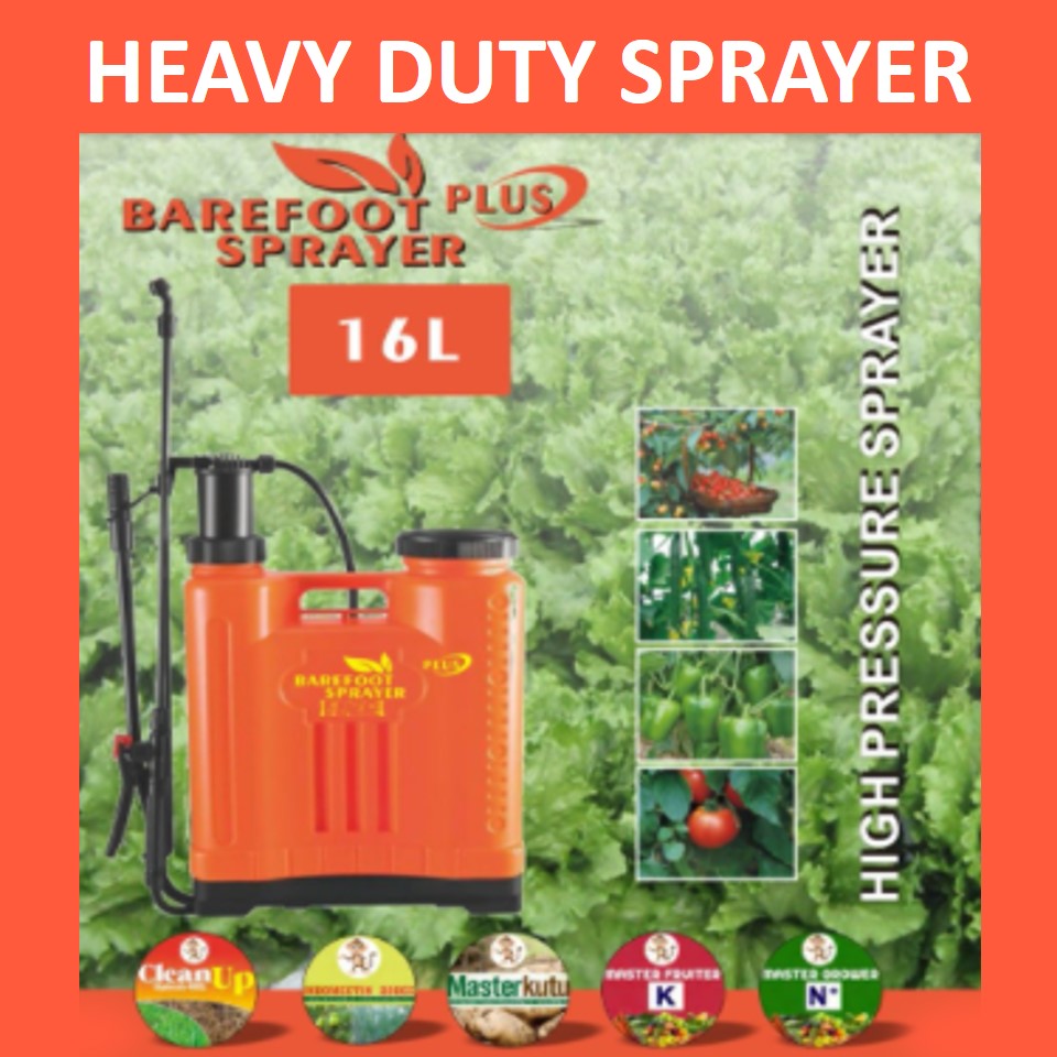 BareFoot Sprayer Plus (Knapsack Sprayer – Heavy Duty)
