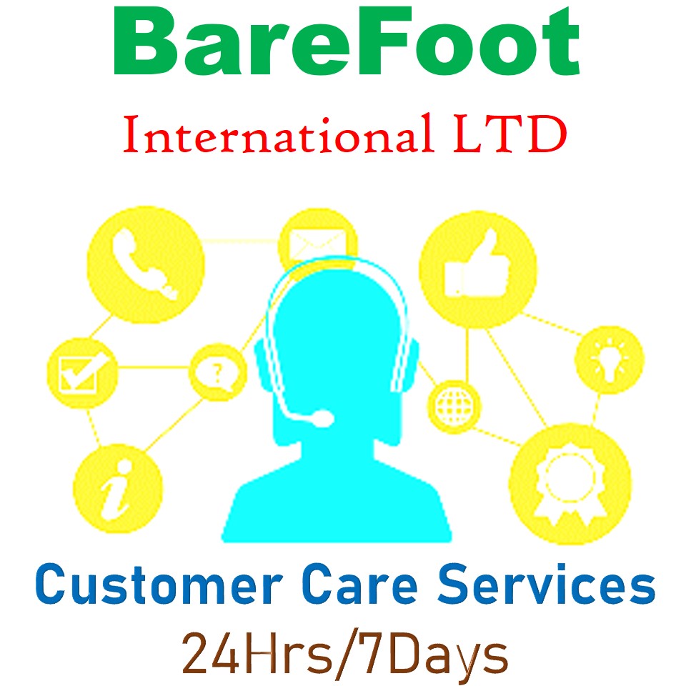 Welcome BareFoot Int’l Customer Care