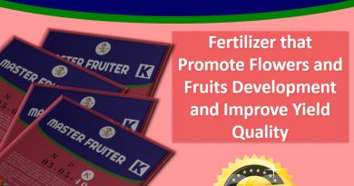 Fertilizer that Promote Flowers and Fruits Development & Improve its Quality