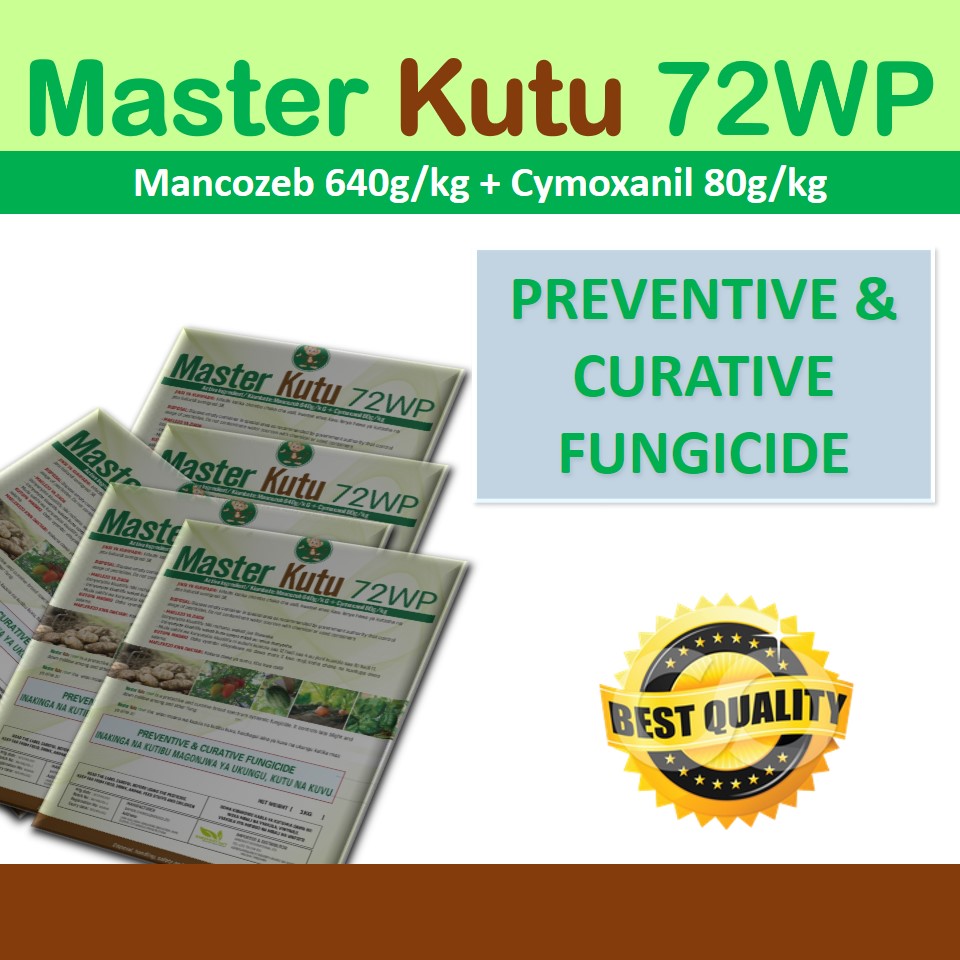 Master Kutu is a protective and curative broad spectrum systemic fungicide