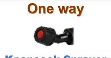 Nozzle One Way (Knapsack Sprayer Spare Parts)