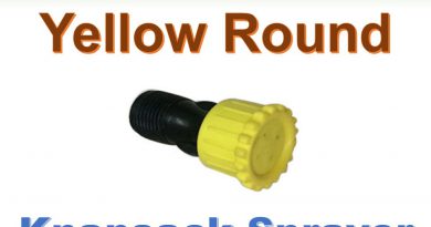 Nozzle Yellow Round (Knapsack Sprayer Spare parts)