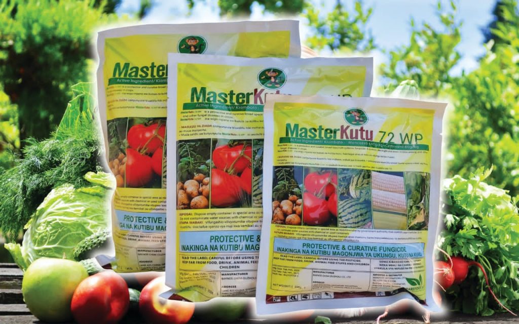 Master Kutu 72WP (Mancozeb 640g/kg + Cymoxanil 80g/kg):  Preventive and Curative Fungicide